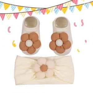 Serre-t&ecirc;te pour Filles - V&ecirc;tements Doux et - Accessoires Cheveux avec Chaussettes | Pour Gar&ccedil;ons et Filles, Id&eacute;al pour Marche, Photo, Maison, Ext&eacute;rieur, Anniversaire, Bapt&ecirc;me, Quotidien, (lianghuanshuang, neuf)