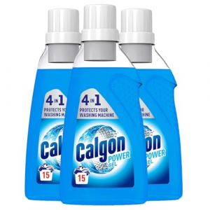 Calgon Gel Power 4en1 Anti Calcaire Lave Linge, Anti-Corrosion, Résidus et Odeurs - Lot de 3 x 750 ml (Evon Paris, neuf)