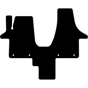 Kovvar Tapis de Sol Compatible avec Volkswagen Transporter T5 Multivan 2003-2015 Correspondant &agrave; la Version: Avant | Qualit&eacute;: Luxury (Kovvar, neuf)