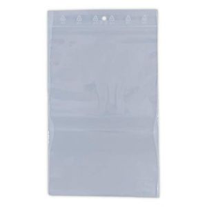 1000 sachets &agrave; fermeture zip format 140 x 220 mm 14 x 22 cm pochette zip qualit&eacute; alimentaire aux normes CEE 50 microns sachet cong&eacute;lation emballage sac solide recyclable avec trou de suspension (solutions-imprimerie, neuf)
