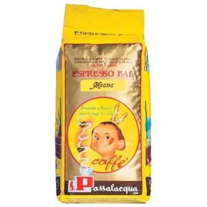 CAFÉ PASSALACQUA MOANA - ESPRESSO BAR - PACK 1Kg GRAINS DE CAFÉ (Eurochibi MegaStore, neuf)