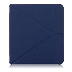 &Eacute;tui pour liseuse Kobo Forma 8" en cuir PU de qualit&eacute; sup&eacute;rieure avec fermeture magn&eacute;tique et fonction veille/r&eacute;veil automatique pour liseuse Kobo Forma 8" (Bleu) (shaofeng store, neuf)