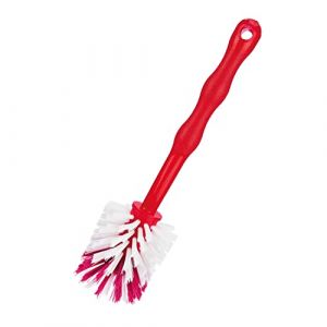 Wundermix - Brosse &agrave; vaisselle (1 pc) &bull; Brosse de nettoyage efficace pour les bols de mixeurs de robots de cuisine courants &bull; Robuste avec des poils en nylon (Rose) (Wundermix GmbH, neuf)
