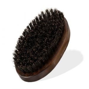 Brosse &agrave; barbe en soies de sanglier, Teasing Brosse &agrave; Cheveux de Salon en Poils de Sanglier, Brosse Plaquante Cheveux, Brosse a Chignon, pour Femmes Hommes, pour Cheveux Ondul&eacute;s, Secs ou Ab&icirc;m&eacute;s (EUROEDI SPEDITION, neuf)