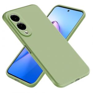 EASSGU Coque pour Samsung Galaxy S25 Edge (6.7" inches), &Eacute;tui en Silicone TPU Souple - Vert Matcha (EASSGU, neuf)