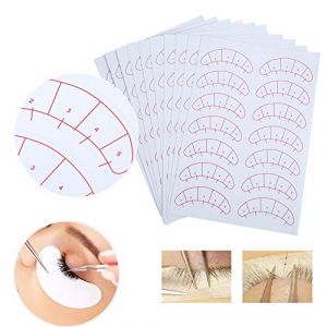 Patch Extension Cils, 140Pcs patch extension cils De Cils Autocollant D'extension Outil Maquillage Plaquettes Positionnement D'isolation de Gel Non Pelucheux pour Eye Pads Yeux Patchs les Beauté (WYANG188, neuf)