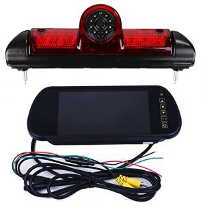 Caméra de recul de feu Stop de Voiture pour citroën Jumper III Fiat DUCATO X250 Peugeot Boxer III lumière LED caméra de recul de stationnement (Feux de freinage + Filter) (DRATSZTECH, neuf)
