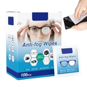 Lingettes Lunettes Nettoyantes Multi Usages,100 Lunettes Lingettes Nettoyant Pour Lentilles,Lingettes Nettoyantes Anti-buée Pour Lunettes Pour Bureau, Voyage, Hôtel, Maison,sport (moxica, neuf)