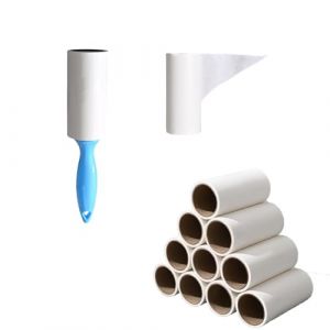 Rouleau Adh&eacute;sif pour Enlever Les Poils d'animaux, 12 Rouleaux, 720 Feuilles Adh&eacute;sives, 1 Poign&eacute;e, pour V&ecirc;tements, Cheveux, Canap&eacute;, Lit, Chiens et Chats (Rostastm Kft., neuf)