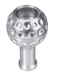 Pommeau Levier Vitesse Voiture pour Scirocco pour Jetta pour Balle De Golf 4 Couleurs 5 & 6 Vitesses Pommeau Levier Vitesse en Aluminium avec Adaptateurs 8/10/12mm Universel Pommeau Vitesse (Couleur (guostar, neuf)
