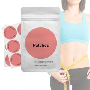Patchs Peachloft, 30 Patchs De Gestion, Conception De Style Pat/ch D'IngréDients Naturels, Pat/chs De Soins Remodelants Pour Le Corps D'IngréDients Naturels, LéGers Et Respirants (1 Bag) (JIEXIANG, neuf)