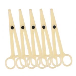 LIFKOME 5 pi&egrave;ces Pince &agrave; Piercing Jetable Plastique Forceps Professionnelle Pour Corps L&egrave;vre Nez Langue Sourcil Femme Homme (hdybs, neuf)