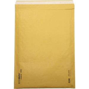 Netuno 10 enveloppes d'exp&eacute;dition marron K/20 370x 480 mm enveloppe matelass&eacute;e sans plastique pochettes d'exp&eacute;dition matelass&eacute;es enveloppes rembourrees recyclable enveloppes &eacute;cologiques 100% papier (netuno, neuf)