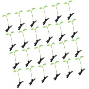 VILLFUL 60 Pinces &agrave; Cheveux de Pousse de Soja Vertes Accessoires Coiffure pour Adolescentes Clips Maintien S&ucirc;r pour Cheveux Longs et Courts Lot de 60 Pi&egrave;ces pour F&ecirc;tes et Usage (WANHALA, neuf)