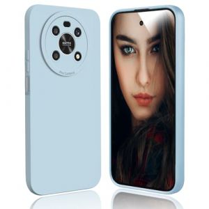 DESSEN Coque pour Huawei Honor Magic 4 Lite (4G/5G) / Honor X9 5G &Eacute;tui - Silicone Housse Antichoc Protection Case Souple Mince TPU Cover Bumper Anti-Empreinte, Bleu Clair (Woshanya, neuf)