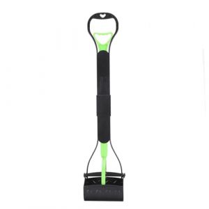 Pelle &agrave; caca pliable pour chien, pelle &agrave; caca polyvalente &agrave; long manche pour animaux de compagnie, grande capacit&eacute; pour chiens (MachIQ, neuf)