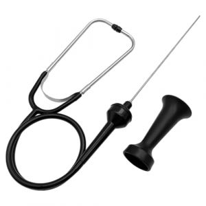 ZKTOOL Stéthoscope de Moteur, Stéthoscope de Voiture, Testeur de Bruit de Voiture, Stéthoscope de Mécanicien Automobile, Stéthoscope de Diagnostic de Moteur, Stéthoscope de Cylindre de Moteur (ZKTOOL FR, neuf)