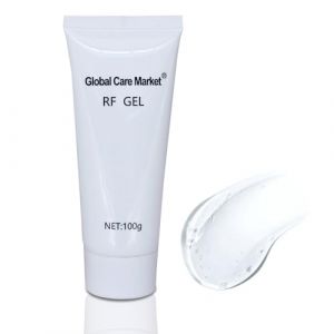 Gel conducteur - Gel de radiofréquence avec de l’acide hyaluronique pour une utilisation avec des machines pour le visage et le corps à micro-courant RF, base de gel de cavitation (HappyHealthyLife, neuf)