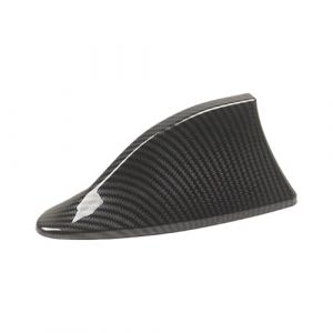 Antenne Voiture Requin, Aileron Voiture, Décoration D'antenne de Toit D'aileron, pour La Plupart des Voitures, Améliorer Le Signal (Fibre de Carbone) (MaMa store, neuf)