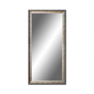 Ramix Miroir Mural Ancien Baroque décoré Cadre Solide Argent et Or pour Couloir de Chambre, 50x120cm (ramix-eu, neuf)
