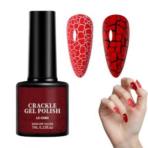 Rencontre &Agrave; Ongles Crackle, Gel &Agrave; Ongles Crack, Gel Crackle De Manucure, Formule Innovante, Assurance De S&eacute;curit&eacute;, Argent, Pour Filles, Salon, Maison, Vacances, Bal, Rencontres (genlewen, neuf)