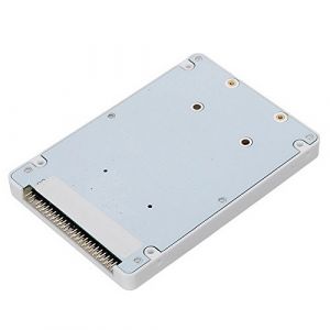 Adaptateur MSATA Mini PCI-E SATA SSD vers 2,5" Notebook IDE avec ?tui (Cablecc Europe, neuf)