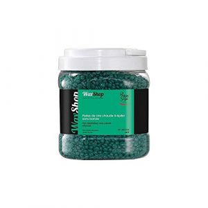 Perles de cire chaude traditionnelle recyclable verte sans bande 1kg (Salontotal, neuf)