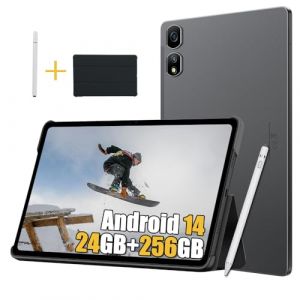 Blackview Tab 16 Pro 11 Pouces Gaming Tablette 2025, Android 14 Tablette Tactile, 24Go+256Go+TF 2To, 7700mAh, 2K FHD+ Widevine L1, 8MP+16MP,4G LTE + 5G WiFi Tablette PC Mode,Stylo Intelligent + Coque (EVELITSO OÜ, neuf)