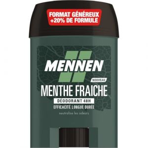 MENNEN – Déodorant Stick Homme Longue Durée, Fraîcheur Menthe Naturelle, Protection Quotidienne - Le Lot De 3 (Franc shopping, neuf)