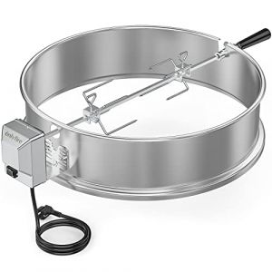 onlyfire BRK-6025 tournebroche Ring Kit pour 57cm Kettle Grill Gril au Charbon s'adapte Weber 2290 (Acier INOX) (Onlyfire Store, neuf)
