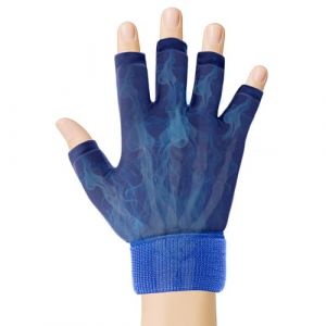 Gant De Poche De Glace en Gel de Compression pour Doigts Soulager la Douleur, Poche de Gel Chaud Froid pour Main Réutilisable, Poche Gel Froid Ice Gloves pour Arthrite, Tendinite, Canal Carpien（Bleu） (FDYunCai, neuf)