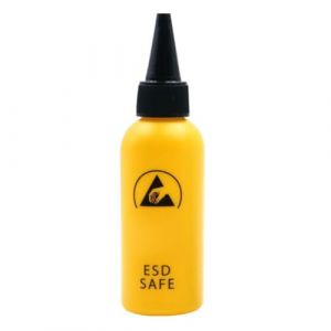 Ujjdwiurgh 1 Pi&egrave;ces 60ML Distributeur ESD Bouteille de Solvant en Plastique Bouteille D'Aiguille Anti-Fuite de Haute Qualit&eacute; pour L'&Eacute;limination de la Colle, Jaune (junzhi., neuf)