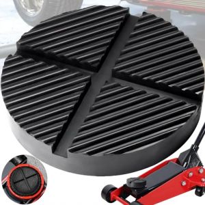 Benaton Support Universel en Caoutchouc pour Cric, Tampon pour Cric avec Conception Antidérapante, Bloc en Caoutchouc Tampon Cric de Levage, Jack Pad Universel pour Crics Et Élévateurs (Benaton, neuf)