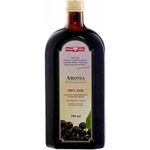 Jus d'aronia 100% sans sucre 500 ml Polska Roża (Healthy Supplements Zone, neuf)