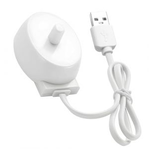 Chargeur Brosse a Dent, Chargeur Brosse à Dents Électrique pour Braun Oral B Pro 600 700 1000 2500 3000 3900, pour Oral B D10/D16/D20/D34/iO3/iO4, pour Braun Modèle 3757, Portable de Voyage (HongQiRongChiSeller, neuf)