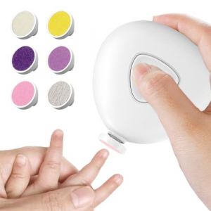 Ponceuse &agrave; ongles avec moteur &eacute;lectrique | Ponceuse silencieuse avec poign&eacute;e ergonomique | Coupe-ongles &eacute;lectrique avec fonction de s&eacute;curit&eacute; &ndash; Pour adultes, enfants plus &acirc;g&eacute;s, ongles, mains et pieds &agrave; (HanDanTuoFangMaoYiYouXianGongSi, neuf)