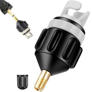 ZFRITP Adaptateur de Valve Sup, Adaptateur Sup pour compresseur, Valve de Moteur Sup, Accessoires de Pompe Sup, Adaptateur pour Kayak, dériveur, Paddle, Bateau Gonflable, Stand-up Paddle (DanLanYi, neuf)