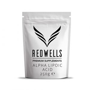 Acide alpha-lipo&iuml;que poudre REDWELLS Antioxydant & Vegan - 250g Paquet (REDWELLS, neuf)