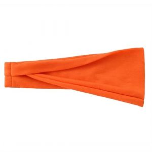 Bandeau Cheveux Fille Bandes de cheveux élastiques de couleur unie, bandeau de Yoga, maquillage, cerceau, accessoires for cheveux(Orange) (WUKAIDIANZI, neuf)