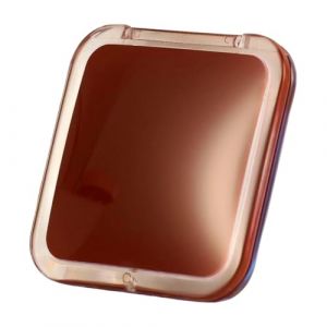Petit miroir de maquillage portable grossissant x 15 double face miroir carré miroir pour sac à main facile voyage et utilisation quotidienne (fankundianzishangwuyouxiangongsi, neuf)
