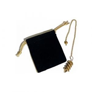 Pendule m&eacute;tallique, OSIRIS Pendule de divination &eacute;gyptienne/Pendule de radiesth&eacute;sie avec t&eacute;moin et cha&icirc;ne - Laiton dor&eacute; - Magn&eacute;tiseur, Sourcier, Voyance, &Eacute;sot&eacute;risme (OSIRIS) (Pandidui23, neuf)