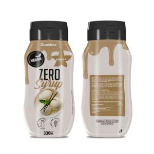 Quamtrax | Zero Calories Sirop (330ml) | Sirops zéro | Sirop zéro calories (FITADIUM, neuf)