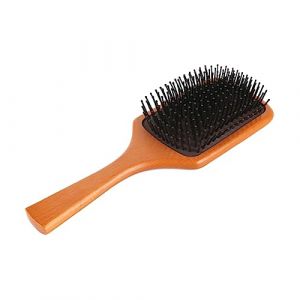 Beaupretty Brosse à Cheveux Bois Avec Picots Pour Massage Doux Brosse Pratique Pour Coiffage Démêlage Cheveux Femmes (kiLIHK, neuf)