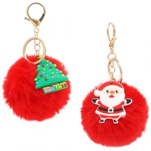 NJCXOLA Porte clef, Porte Clef Personnalisable Porte-Clés Personnalisé, Clé Peluche,Le jour de Noël Idéal Cadeau Personnalisé pour Femmes Homme Garçons Filles Mère Pères Ami (CELTIC MANUFACTURING, neuf)