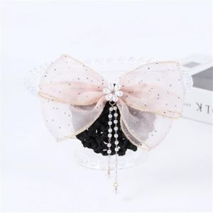 Filet &Agrave; Chignon Pour Femmes Filet &agrave; cheveux en forme de fleur for t&ecirc;te d'infirmi&egrave;re, accessoires for cheveux, n&oelig;ud papillon, for femme, professionnel, for le travail(Colour 2) (jianjizhouquxiaonizikuajingdianshangyouxiangongsi, neuf)