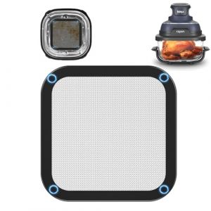 Protection anti-éclaboussures en acier inoxydable pour Ninja CRISPi, protection anti-éclaboussures de graisse à mailles fines, accessoire réutilisable pour Ninja CRISPi FN101EUGY, FN101EUST et (Star Wish Store, neuf)