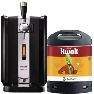 PerfectDraft – Pack Tireuse À Bière + 1 Fût Kwak Blonde 6L – Machine Pression À Domicile – Refroidissement À 3°C – 30 Jours Fraîcheur – Écran LED Température – Idée Cadeau Amateur Bière (PerfectDraft, neuf)