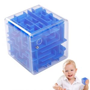 Jouet de labyrinthe cube, cube de labyrinthe | Jouet labyrinthe de boules 3D pour les tout-petits - Jeu de labyrinthe &agrave; billes roulantes, jouet de labyrinthe Cube Portable, jouets &eacute;ducatifs Fidget, ca (Hanyanmi, neuf)