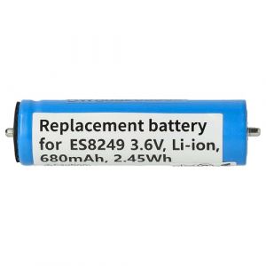 vhbw Batterie Compatible avec Panasonic ER-GP80, ER-GK40-S, ES205, ES2064, ERGP80 Rasoir Tondeuse électrique (680mAh, 3,6V, Li-ION) (ElectroPapa, neuf)