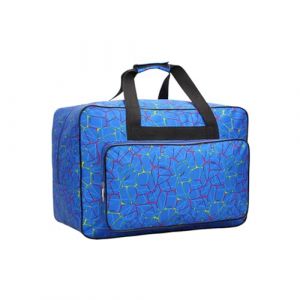 kesurpae Sac de Machine à Coudre Domestique avec Sac de Voyage Multifonctionnel en Tissu Oxford Durable et résistant à la déformation, Bleu (mikeiony, neuf)